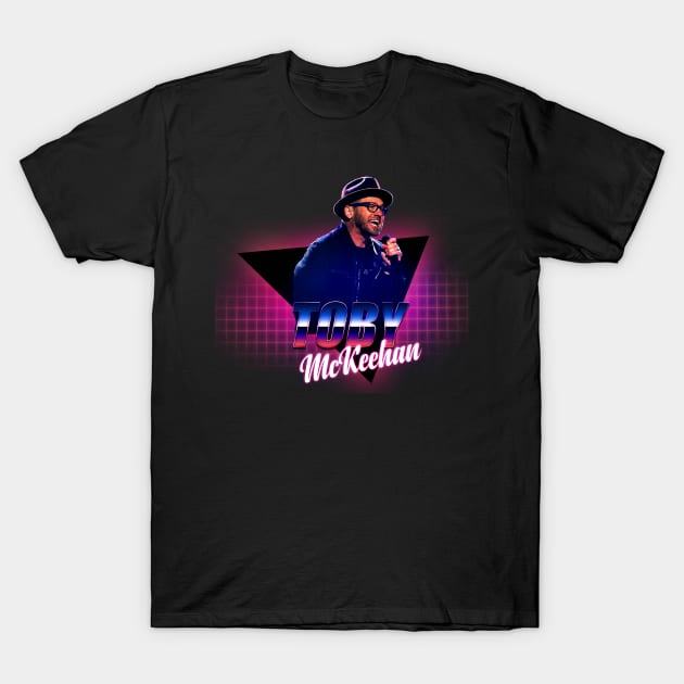 Toby mac - Music Style art 80's T-Shirt by Zac Brown